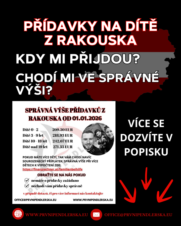Kdy mi přijdou přídavky?  A chodí mi ve správné výši?